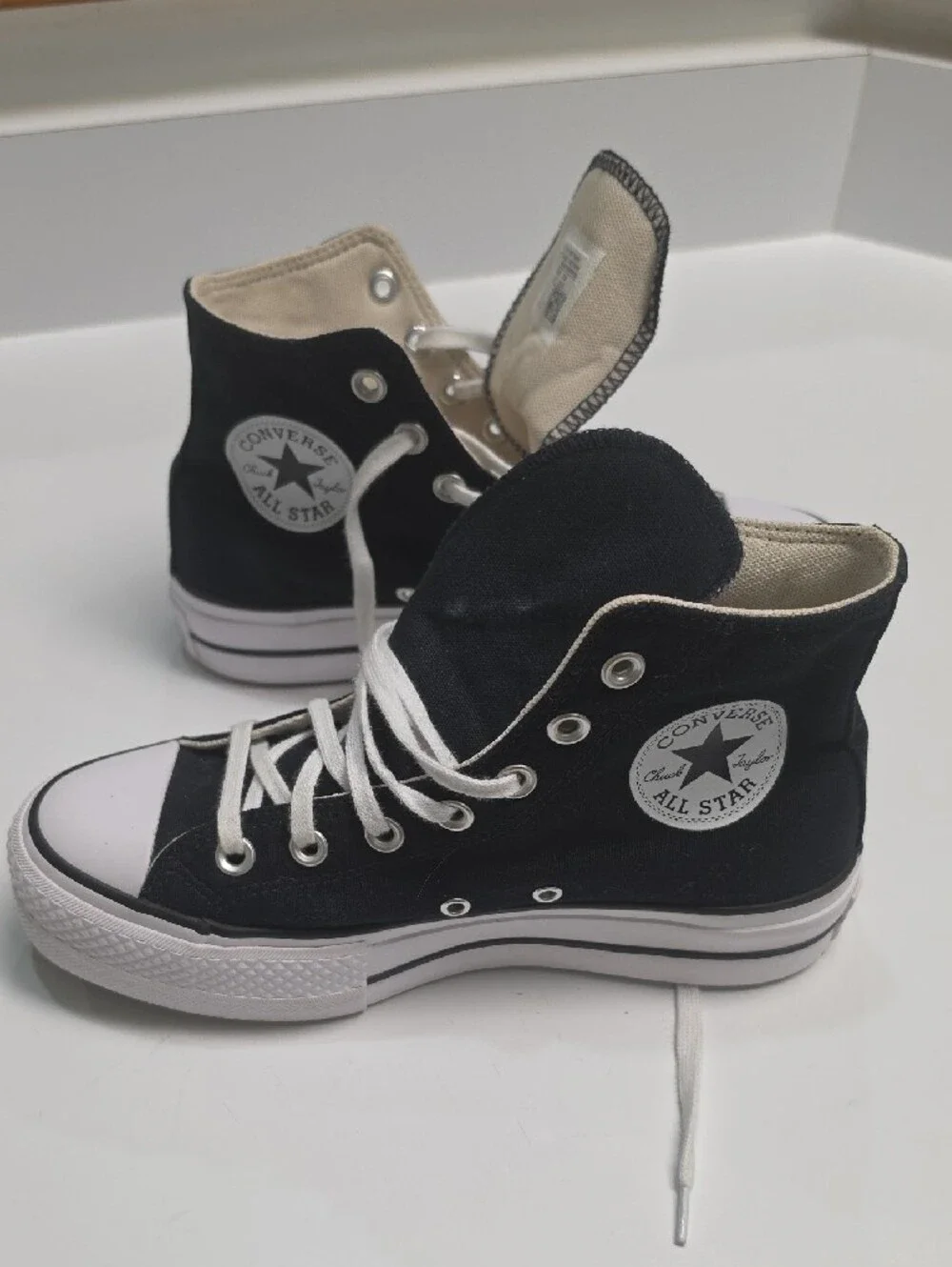 Converse Chuck Taylor All Star Lift High Top Platform Sneakers - Size 6.5 - Picture 3 of 9